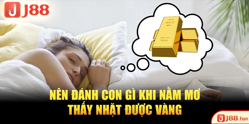 Nên đánh con gì khi nằm mơ thấy nhặt được vàng